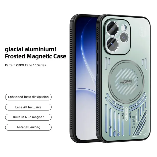 Coque OPPO Reno15 Pro Max 5G magnétique aluminium