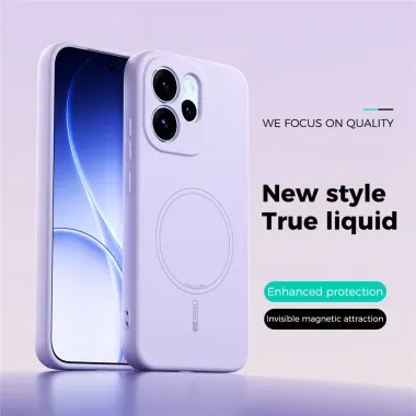 Coque Oppo Reno15 FS 5G / 15 F 5G MagSafe Silicone Liquide