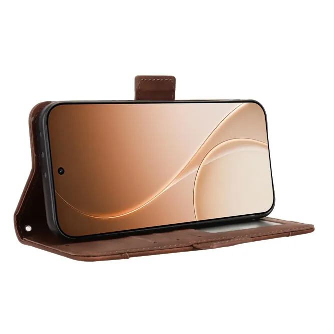 Housse OPPO Reno15 Pro Max 5G premium portefeuille avec porte cartes