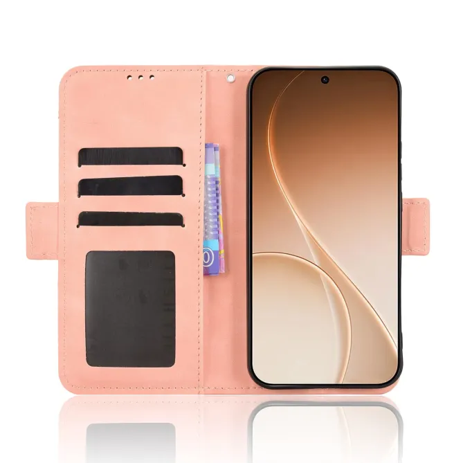 Housse OPPO Reno15 Pro Max 5G premium portefeuille avec porte cartes