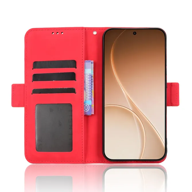Housse OPPO Reno15 Pro Max 5G premium portefeuille avec porte cartes