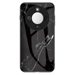 Coque Honor Magic 8 Lite / X9d 5G Marbre Noir | Nero