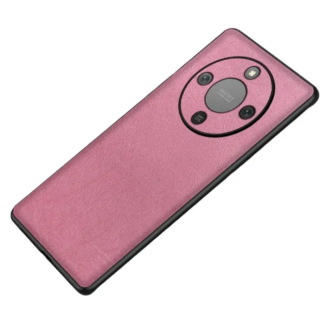 Coque Honor Magic 8 Lite / X9d 5G texture soie simili cuir