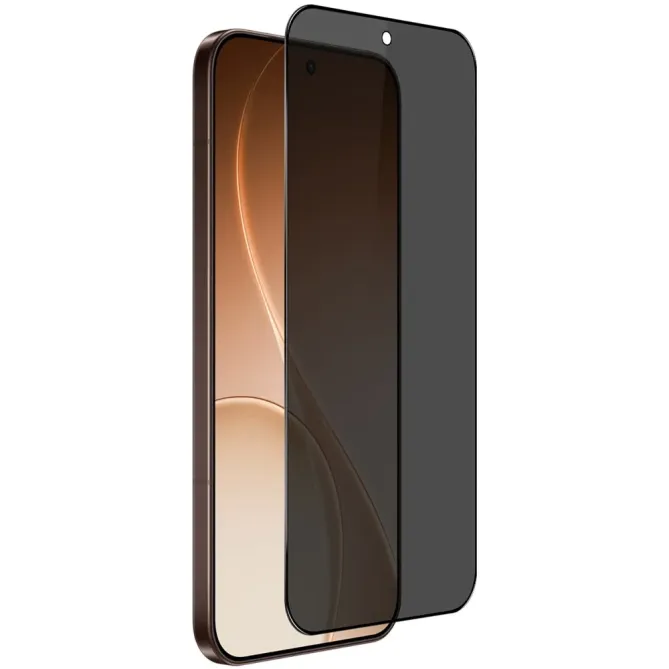 Protection écran OPPO Reno15 Pro Max 5G Anti-Espion 2.5D Contour Noir