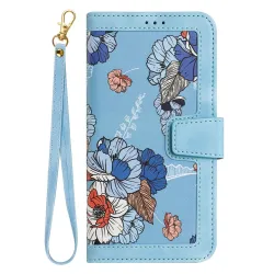 Housse Honor Magic 8 Lite / X9d 5G Florale avec Dragonne