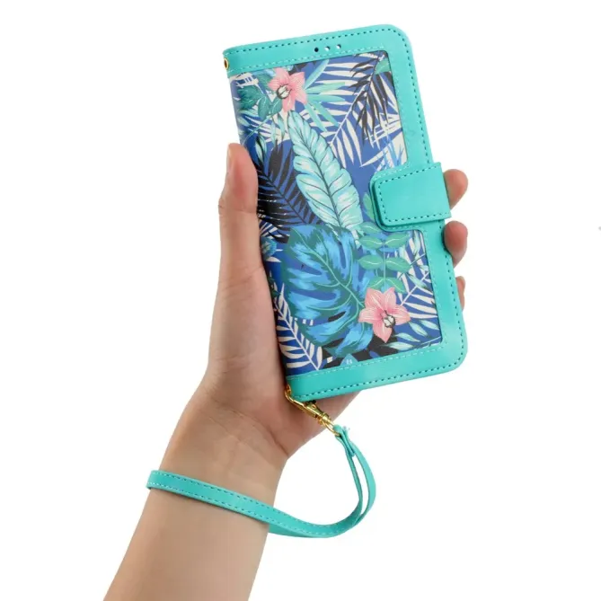 Housse Honor Magic 8 Lite / X9d 5G Tropicale avec Dragonne