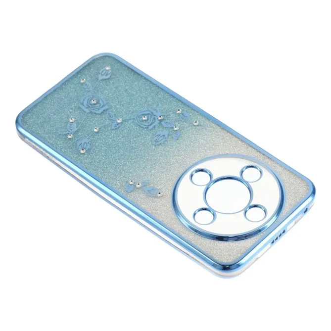 Coque Honor Magic 8 Lite / X9d 5G Glamour Glitz avec Sangle
