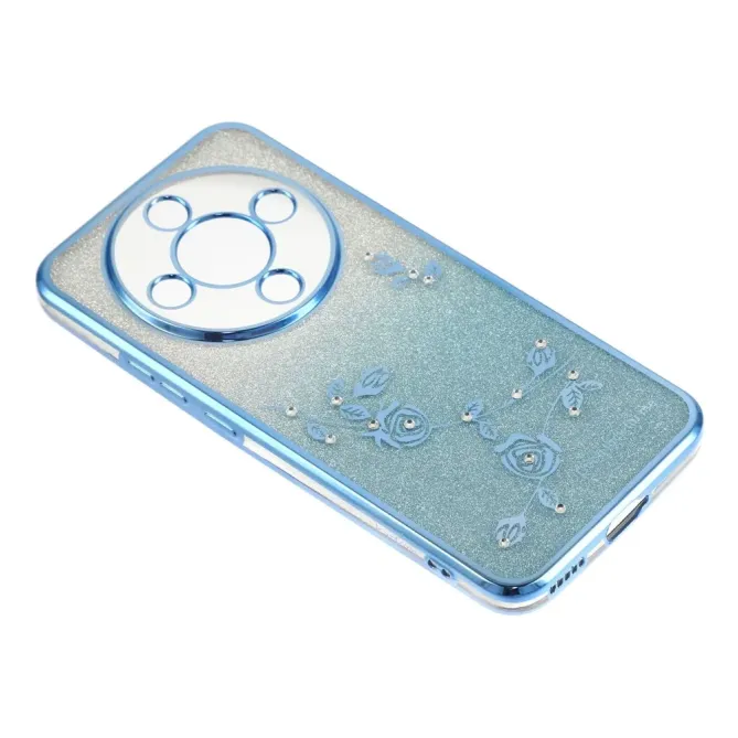 Coque Honor Magic 8 Lite / X9d 5G Glamour Glitz avec Sangle