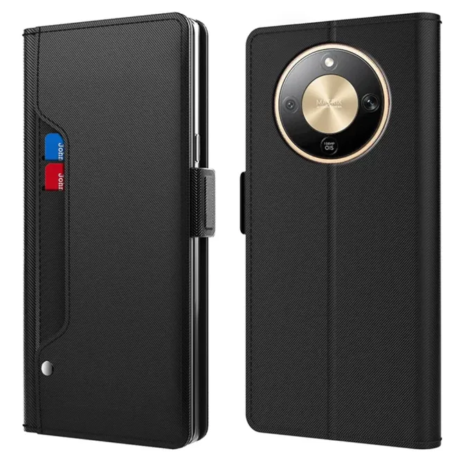 Housse Honor Magic 8 Lite / X9d 5G premium porte cartes avec miroir
