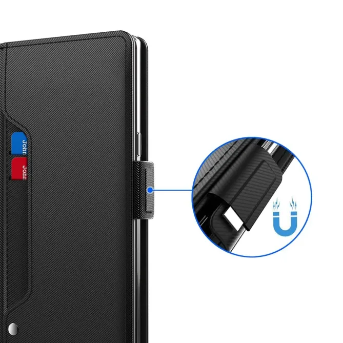 Housse Honor Magic 8 Lite / X9d 5G premium porte cartes avec miroir