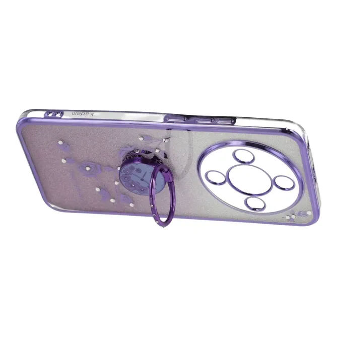 Coque Honor Magic 8 Lite / X9d 5G Glamour Glitz avec Anneau
