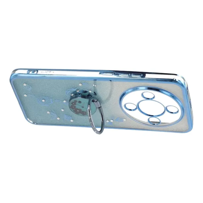 Coque Honor Magic 8 Lite / X9d 5G Glamour Glitz avec Anneau
