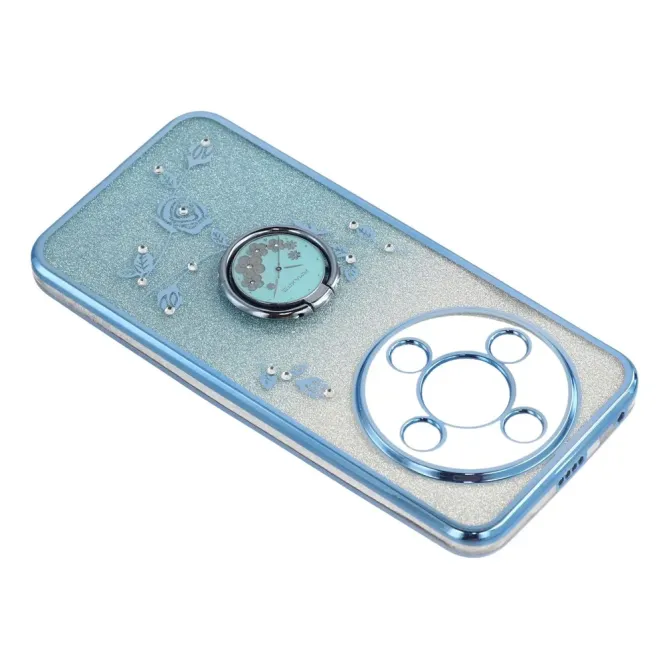 Coque Honor Magic 8 Lite / X9d 5G Glamour Glitz avec Anneau