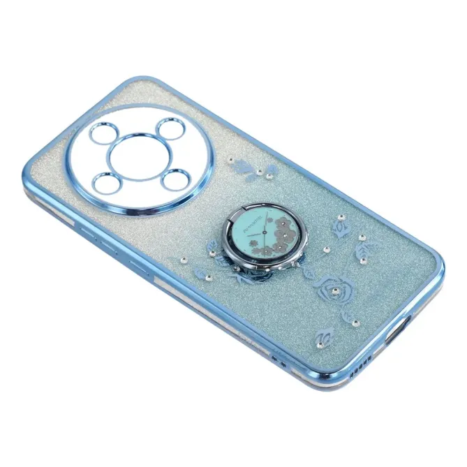 Coque Honor Magic 8 Lite / X9d 5G Glamour Glitz avec Anneau