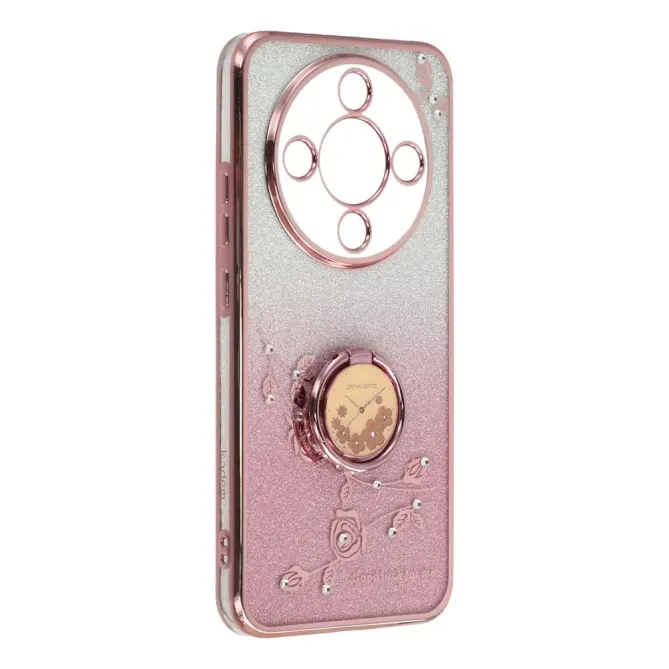 Coque Honor Magic 8 Lite / X9d 5G Glamour Glitz avec Anneau