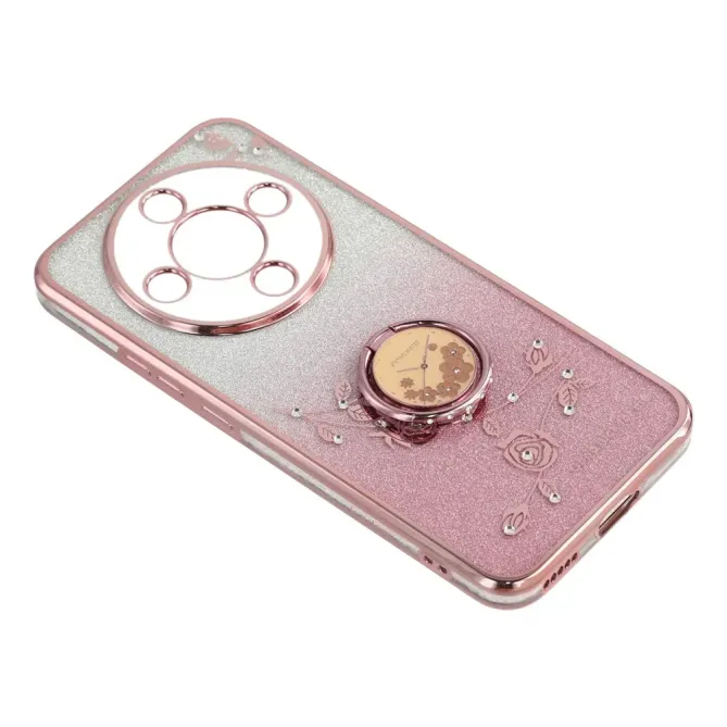 Coque Honor Magic 8 Lite / X9d 5G Glamour Glitz avec Anneau