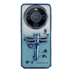 Coque Honor Magic 8 Lite / X9d 5G Glamour Glitz Papillon