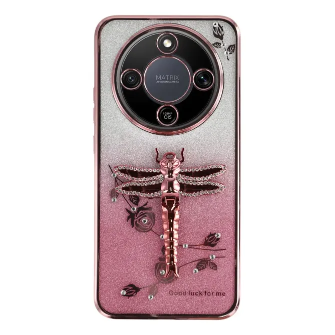 Coque Honor Magic 8 Lite / X9d 5G Glamour Glitz Papillon