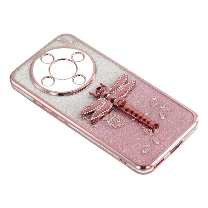 Coque Honor Magic 8 Lite / X9d 5G Glamour Glitz Papillon