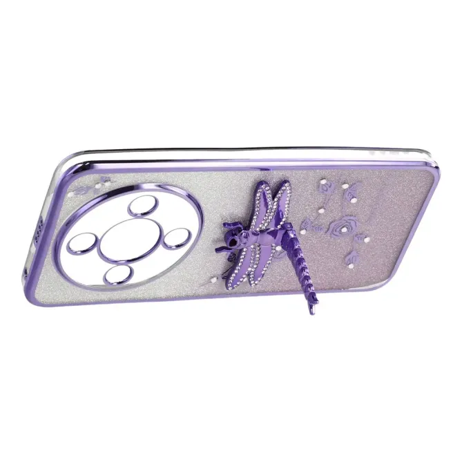 Coque Honor Magic 8 Lite / X9d 5G Glamour Glitz Papillon