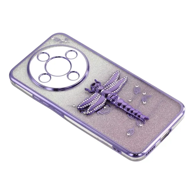 Coque Honor Magic 8 Lite / X9d 5G Glamour Glitz Papillon