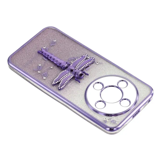 Coque Honor Magic 8 Lite / X9d 5G Glamour Glitz Papillon