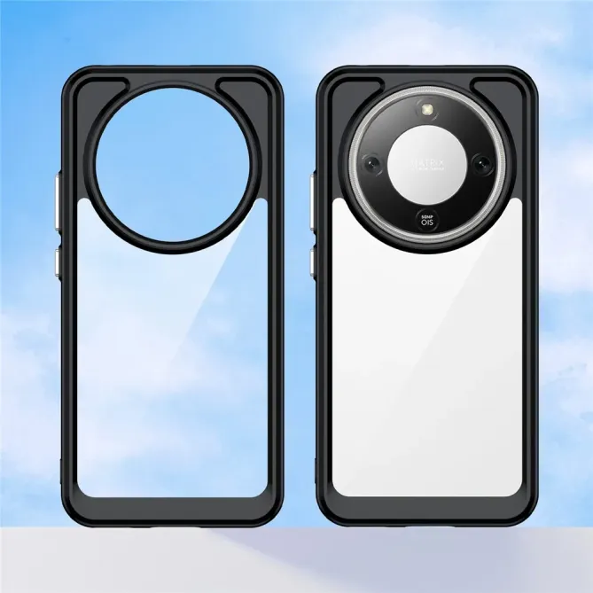 Coque Honor Magic 8 Lite / X9d 5G Transparente Contour Couleuré