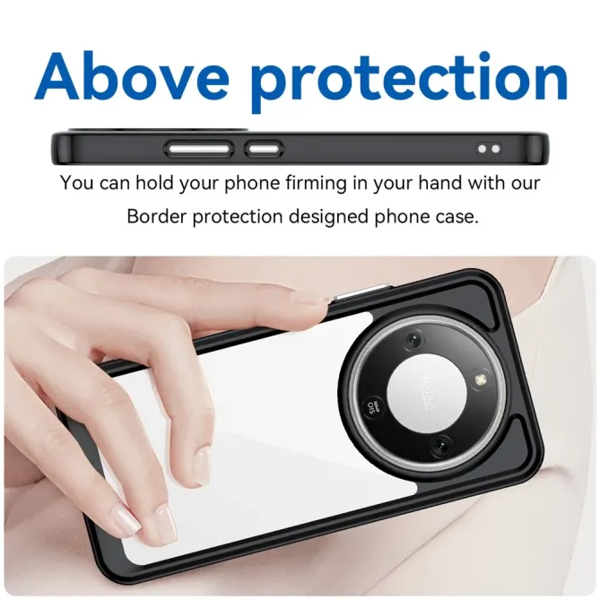 Coque Honor Magic 8 Lite / X9d 5G Transparente Contour Couleuré