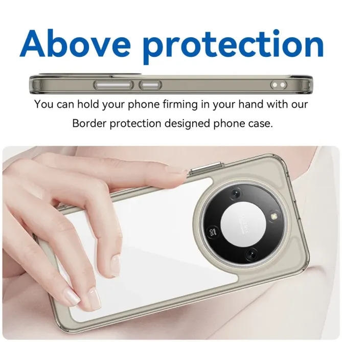 Coque Honor Magic 8 Lite / X9d 5G Transparente Contour Couleuré