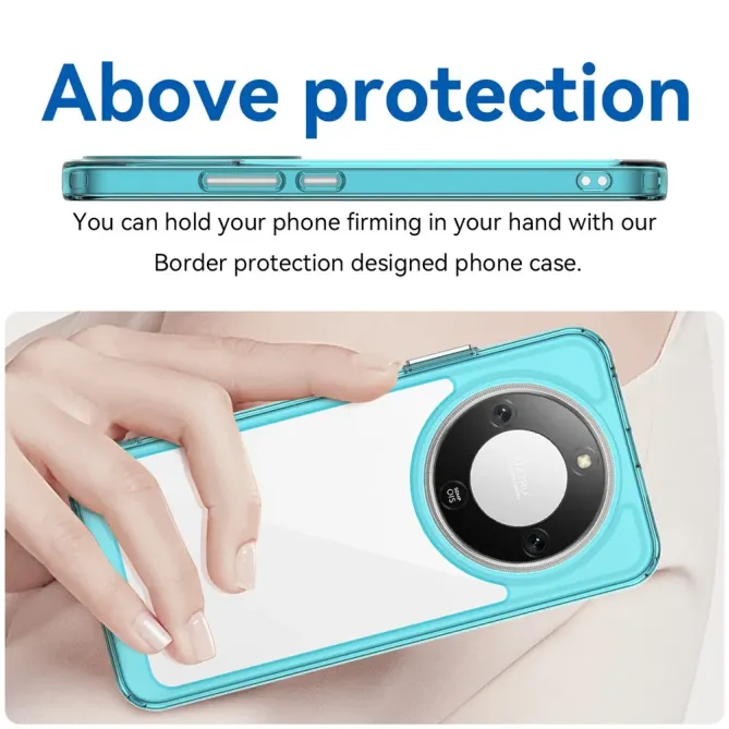 Coque Honor Magic 8 Lite / X9d 5G Transparente Contour Couleuré