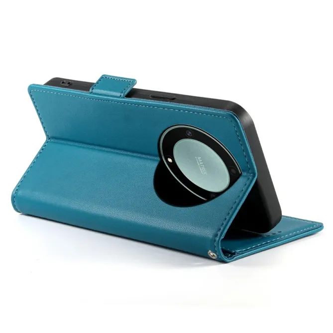 Housse Honor Magic 8 Lite Sienna portefeuille support