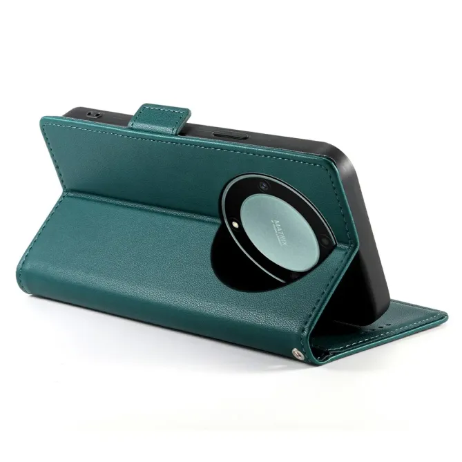 Housse Honor Magic 8 Lite Sienna portefeuille support