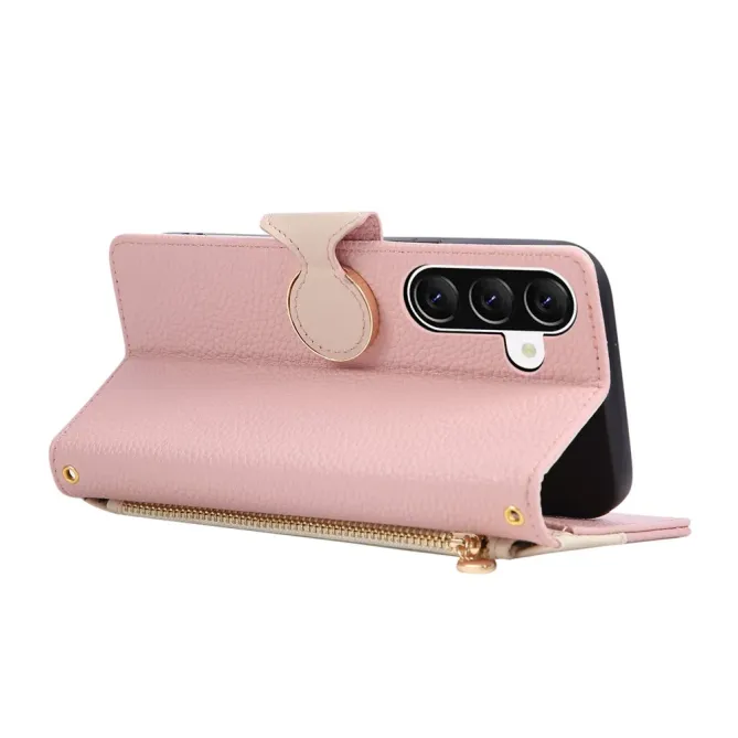 Housse Samsung Galaxy A57 Portefeuille Bicolore | CANDICE