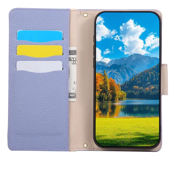 Housse Samsung Galaxy A57 Portefeuille Bicolore | CANDICE