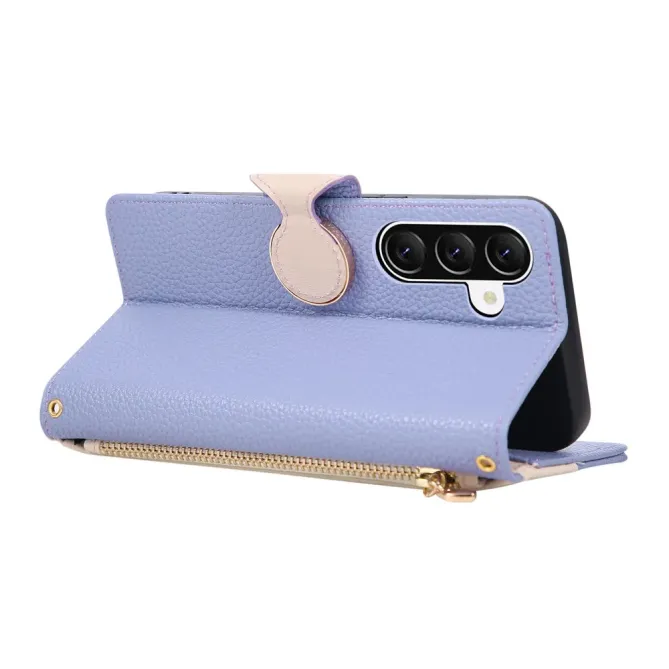Housse Samsung Galaxy A57 Portefeuille Bicolore | CANDICE