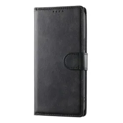 Housse Honor Magic 8 Lite portefeuille cuir avec dragonne