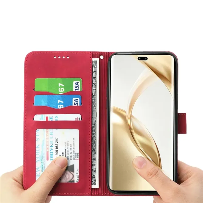 Housse Honor Magic 8 Lite Graphik avec dragonne
