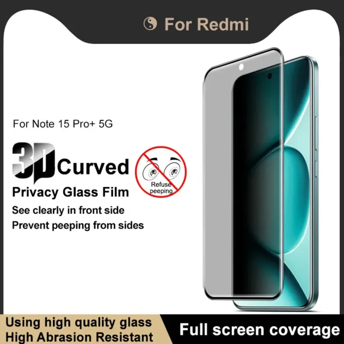 Protection écran Xiaomi Redmi Note 15 Pro Plus / Poco M8 Pro 5G Anti-E