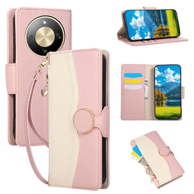 Housse Honor Magic 8 Lite / X9d 5G Portefeuille Bicolore | CANDICE