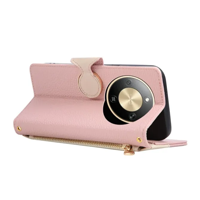 Housse Honor Magic 8 Lite / X9d 5G Portefeuille Bicolore | CANDICE