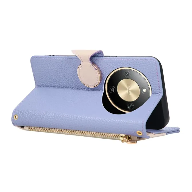 Housse Honor Magic 8 Lite / X9d 5G Portefeuille Bicolore | CANDICE
