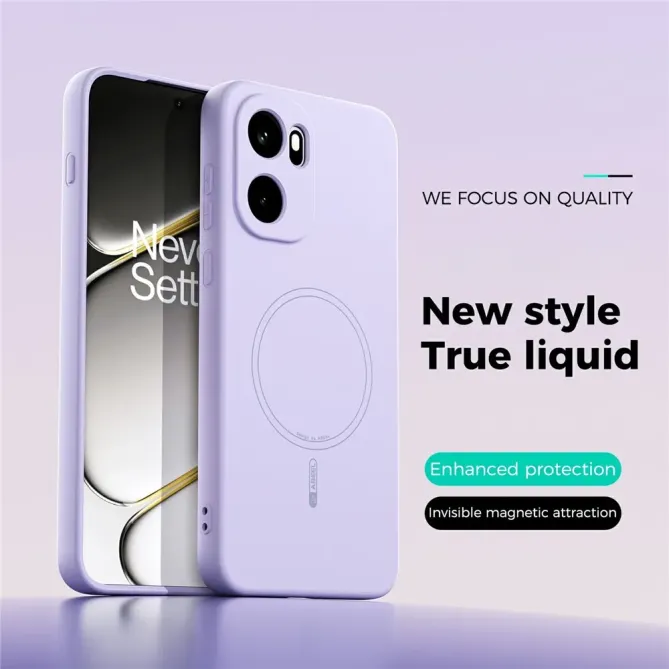 Coque OnePlus 15R MagSafe Silicone Liquide