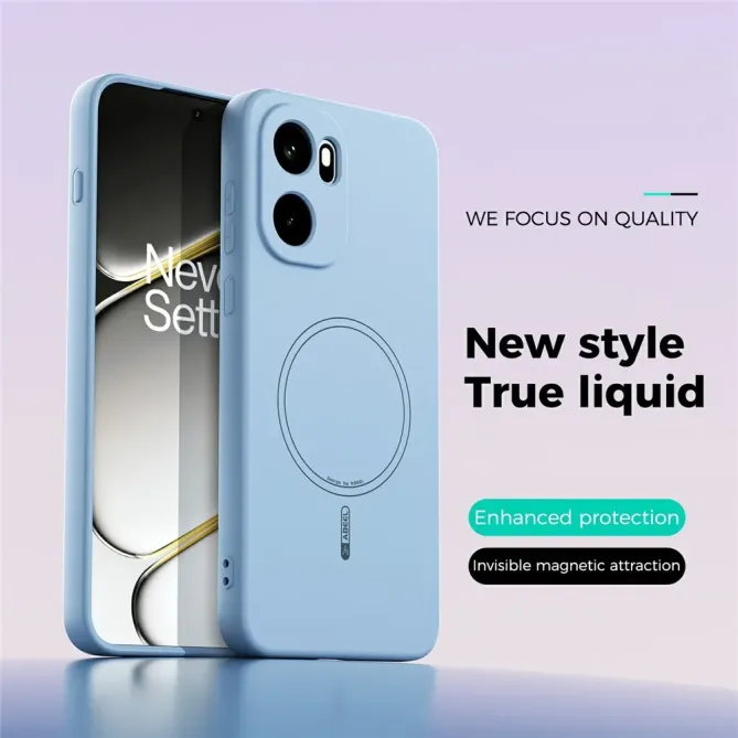Coque OnePlus 15R MagSafe Silicone Liquide