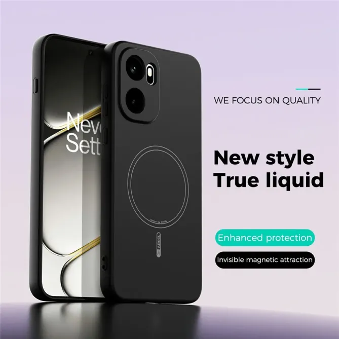 Coque OnePlus 15R MagSafe Silicone Liquide