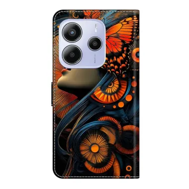 Housse Xiaomi Redmi Note 14 4G Effet Cuir Artistique | ONIRIS