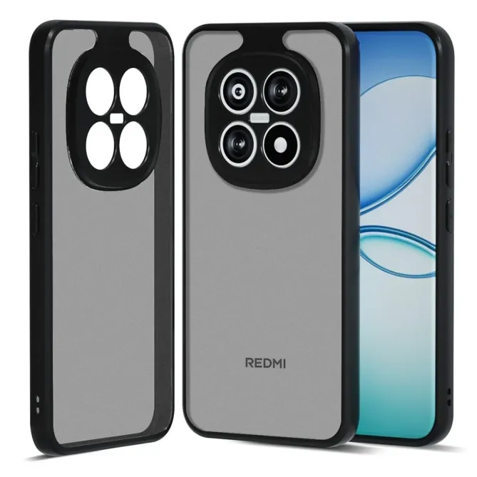 Coque Xiaomi Poco M8 Pro 5G / Redmi Note 15 Pro+ 5G Transparente Noire