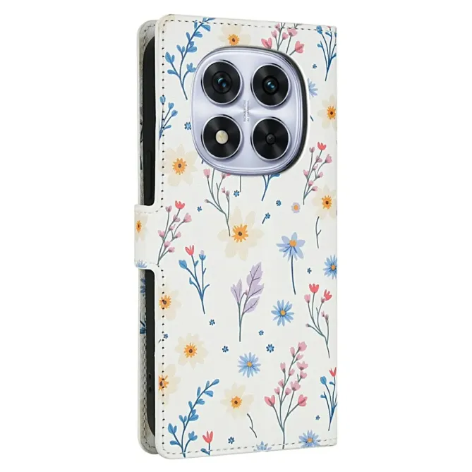 Housse Xiaomi Poco M8 Pro 5G / Redmi Note 15 Pro+ 5G Matelassée Fleurs