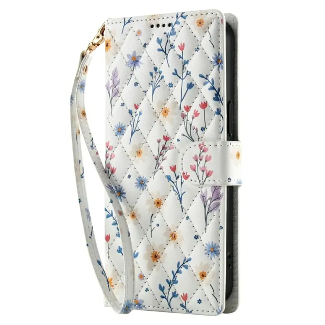 Housse Xiaomi Poco M8 Pro 5G / Redmi Note 15 Pro+ 5G Matelassée Fleurs