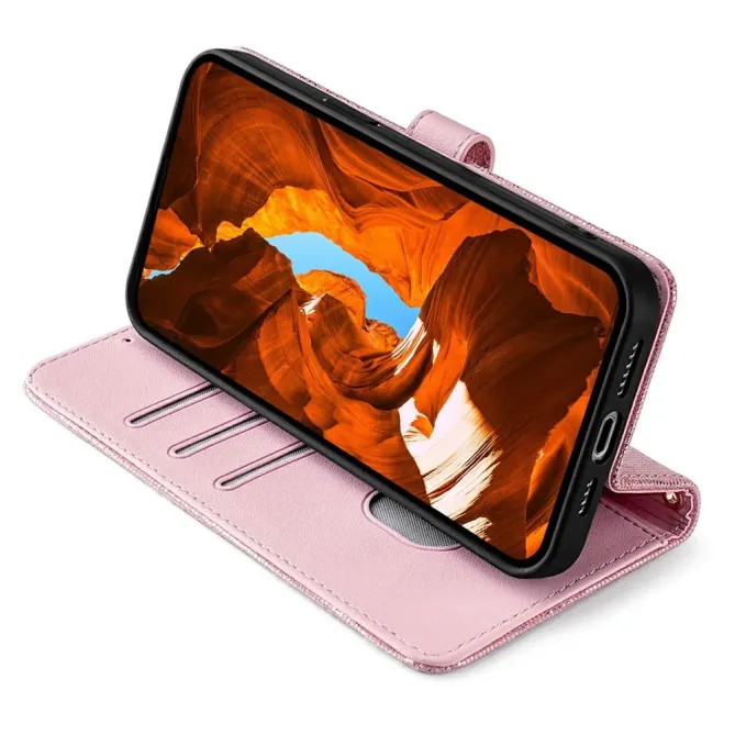 Housse Honor Magic 8 Lite / X9d 5G Portefeuille à Chaîne | Effet Sequi