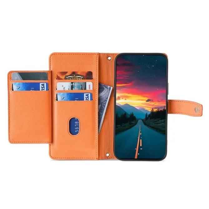Housse Honor Magic 8 Lite / X9d 5G Portefeuille avec Lanière